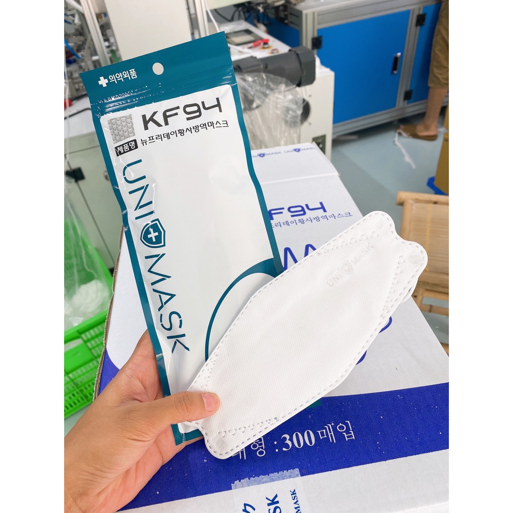 [ Combo 50c ] Khẩu trang KF94 Unimask chính hãng