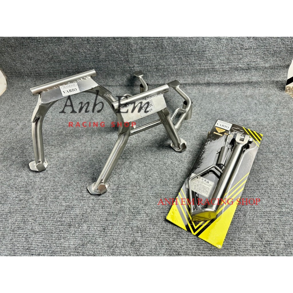 Chân chống nghiên chân chống đứng dành cho vario ab vision scoopy chuẩn inox 304