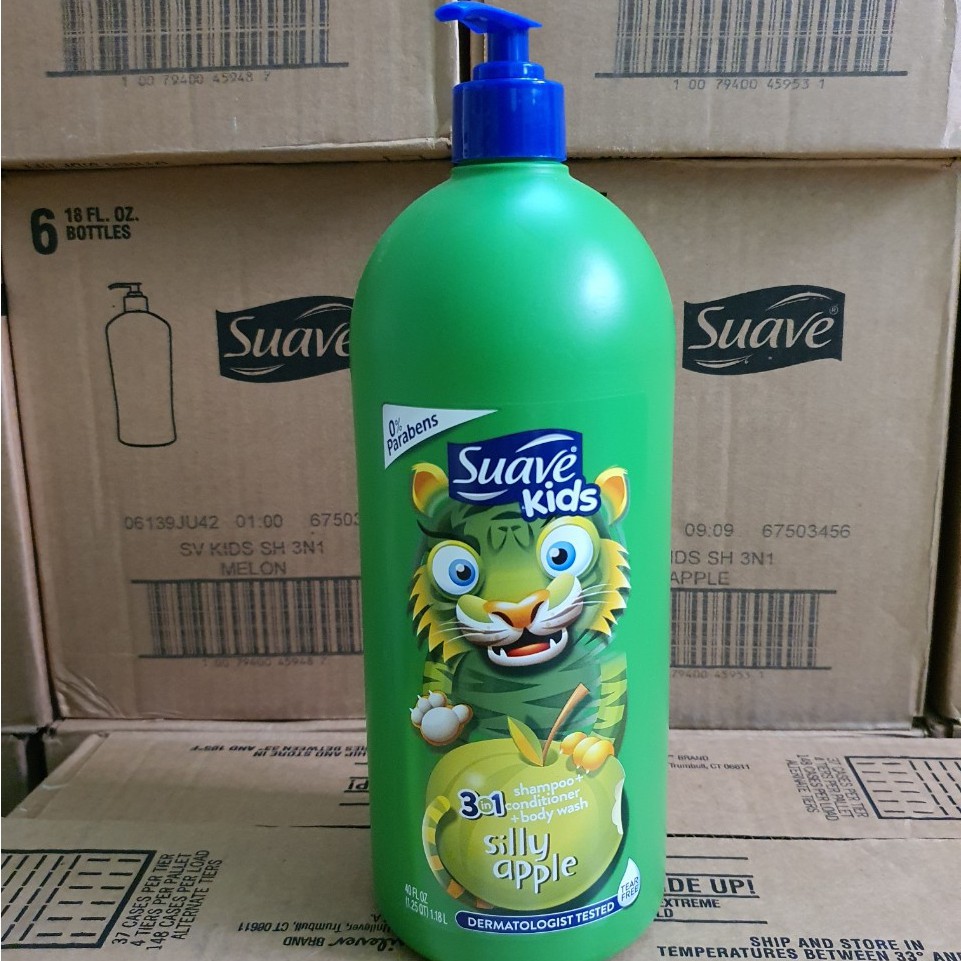 Sữa tắm gội cho bé suave kids 532ml - 828ml - 1180ml