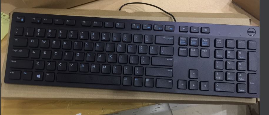 Bàn phím cổng USB DELL KB216 (Đen) Chính Hãng