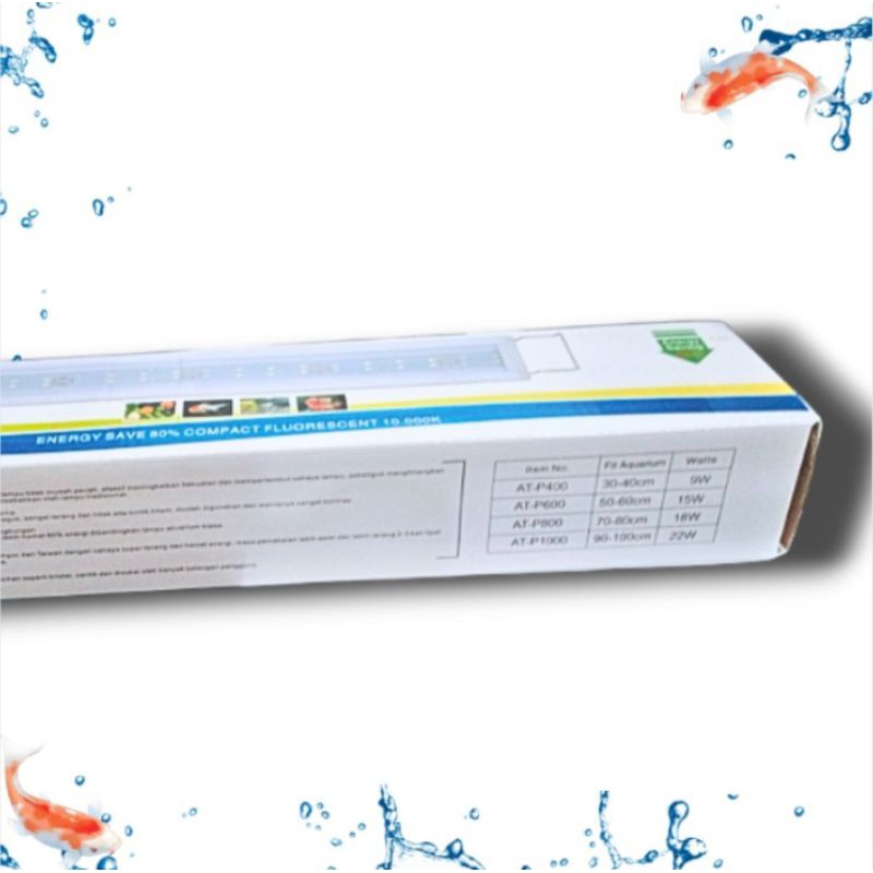Lampu led aquarium aquascape TAKARI AT P 600