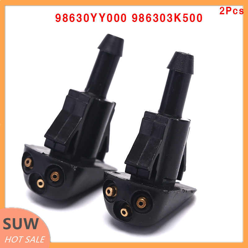 🛵suw jettingbuy 2x windshield wiper washer sprayer nozzle for hyundai kia 98630yy000 986303k500