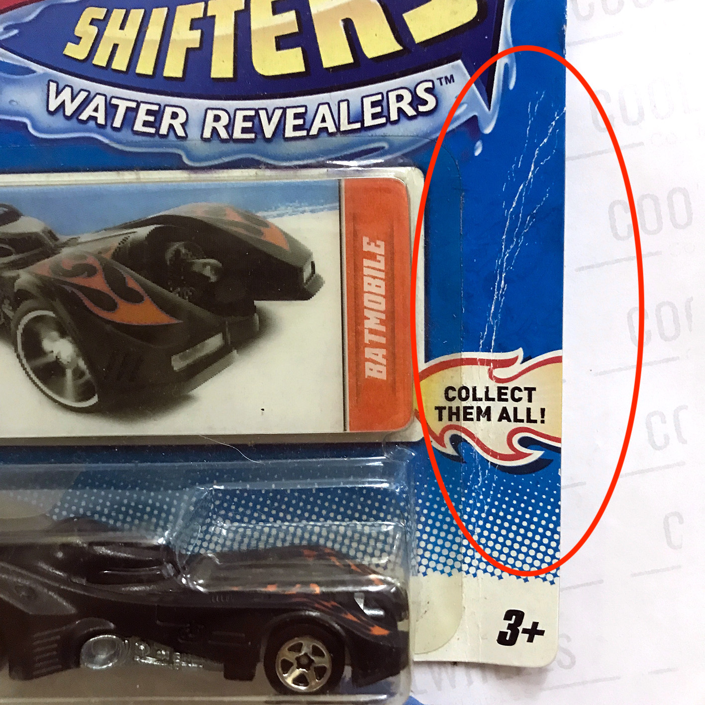 Hot Wheels 2011 Color Shifters: Water Revealers Batman Batmobile