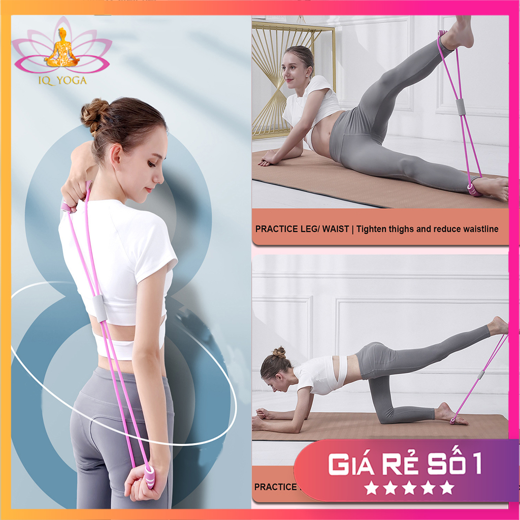 Dây kéo đàn hồi số 8 tập thể thao đa năng