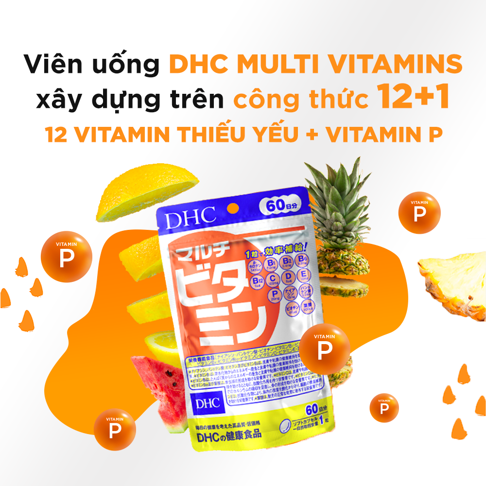 Combo Viên Uống DHC Nuôi Dưỡng Làn Da 60N (Multi & HA)
