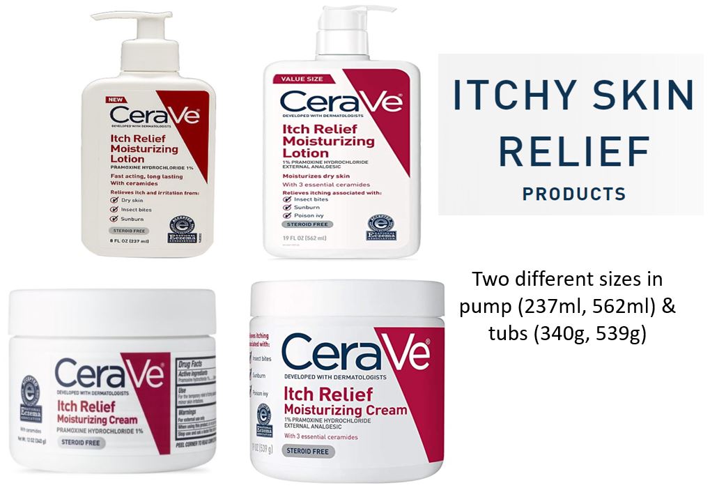 cerave cream with pramoxine