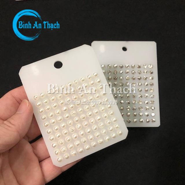 Khay Đếm Hạt Chuỗi 100 Viên Dùng Đếm Hạt Gỗ, Hạt Đá, Pha Lê, Hạt Chuỗi
