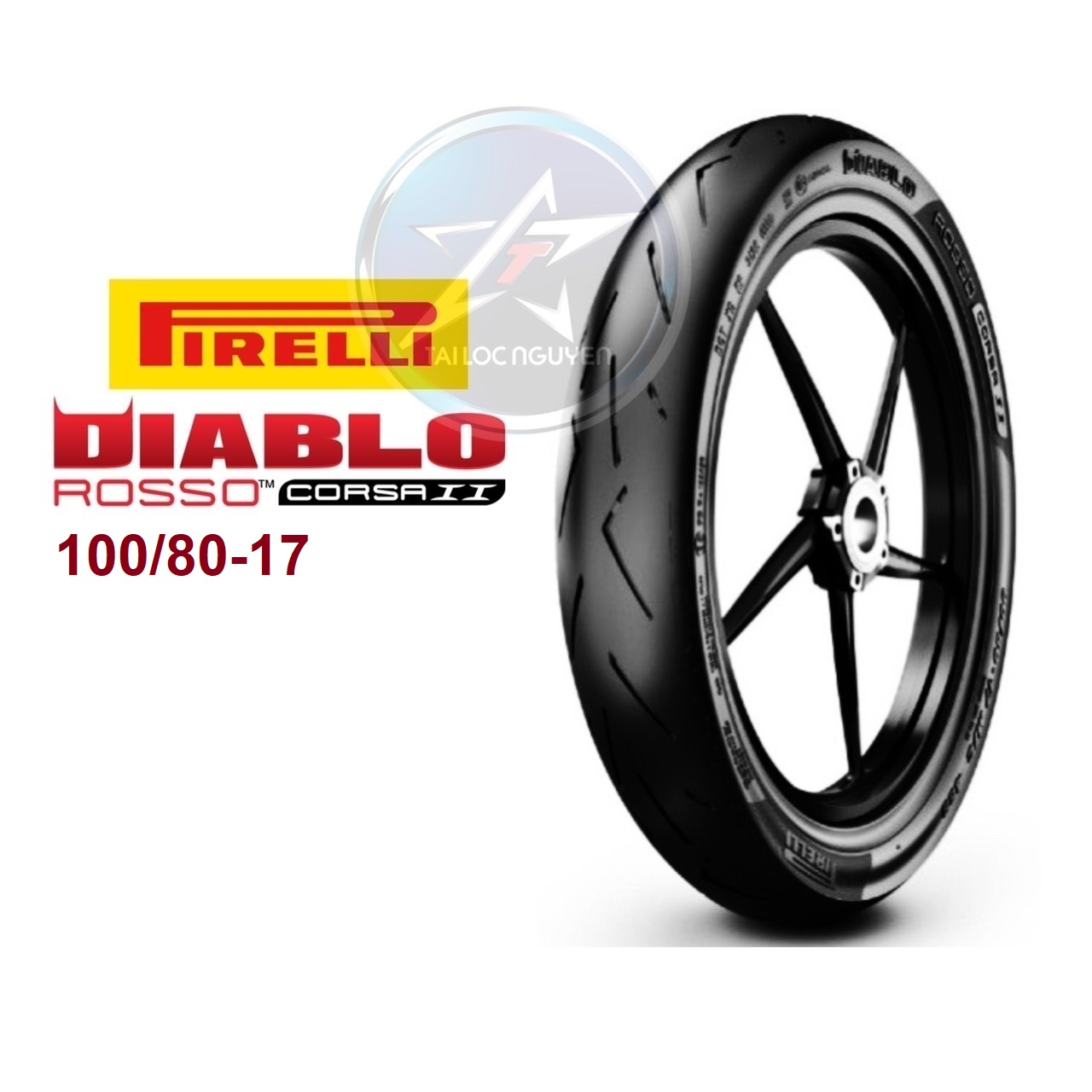 [HCM]VỎ PIRELLI GAI PIRELLI ROSSO CORSA 2 100/80-17
