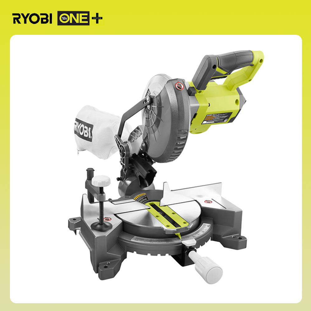 Ryobi one+ best sale miter saw