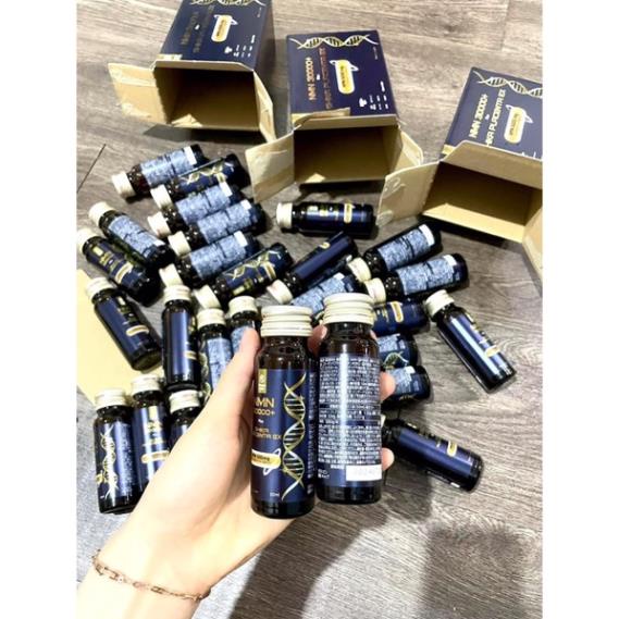 Hộp 10 lọ NMN 30000 Plus Shika Placenta EX