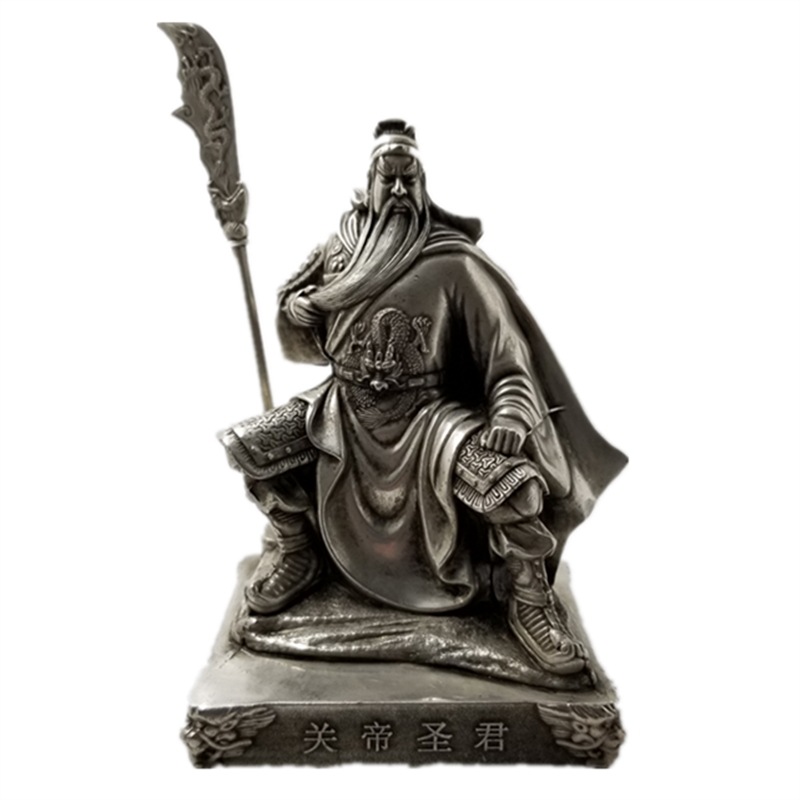 JF 1PCS COPY NOT REAL旧 镀银座关仿古工艺品做公#14