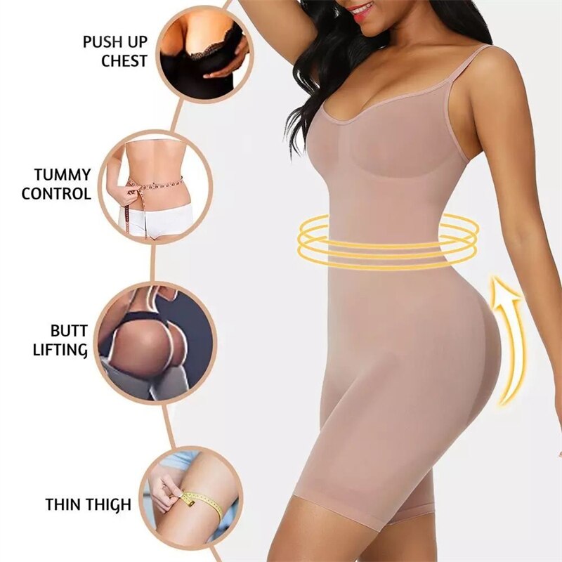 SHENGMEIYU One-Piece Body Shaper One-Piece Belly Shaping Slimming Clothes Arm Lift Corset Corset Underwear One-Piece Bodysuit