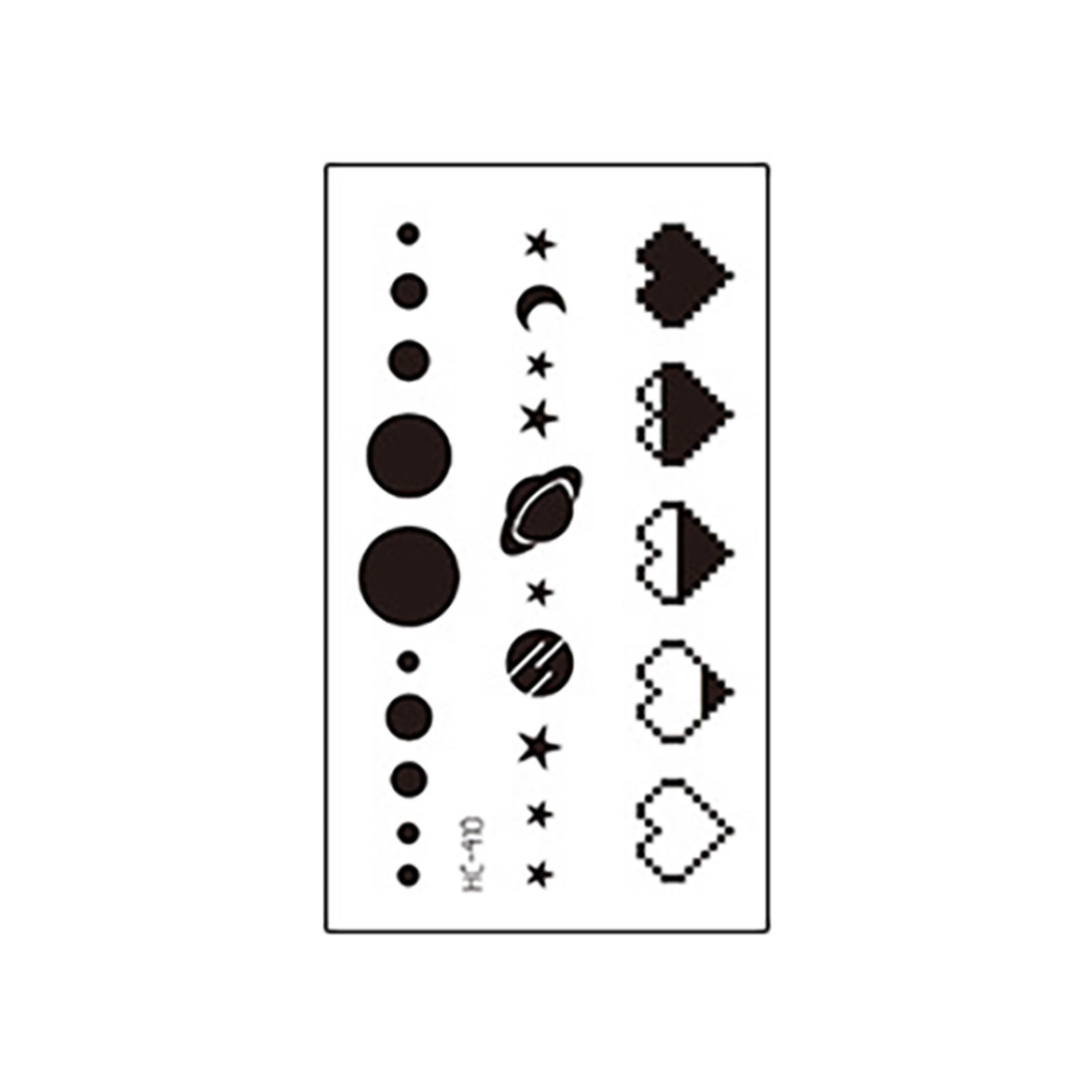【UrbanNomad】Tattoo Sticker Removable One-time Arm Sticker | Daraz.lk