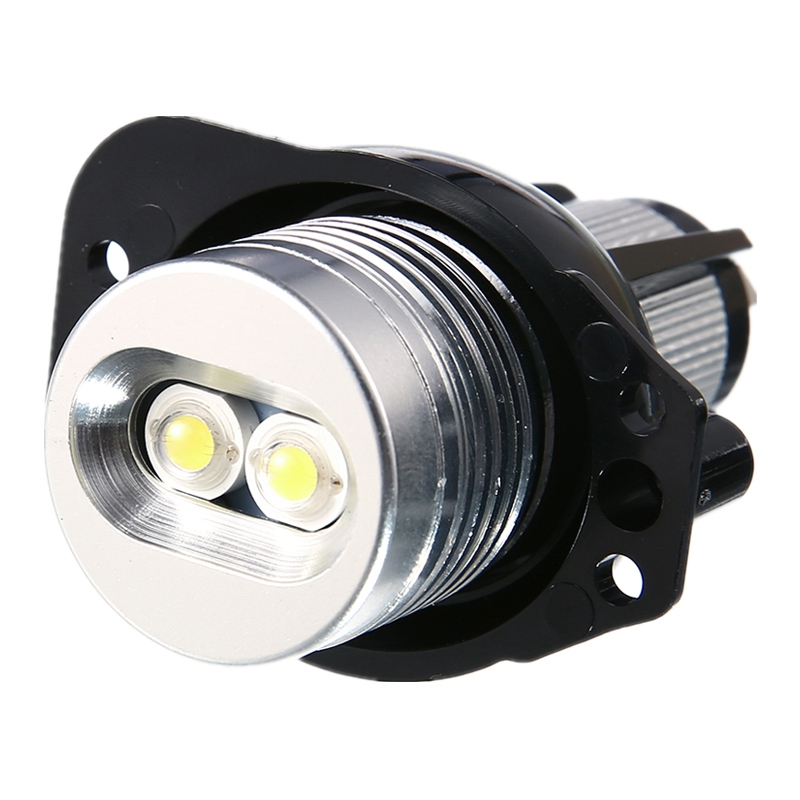 2x LED Angel Eye Halo Ring Marker Light Bulb 20W for E90 E91