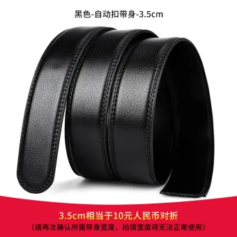 belt without buckle mens