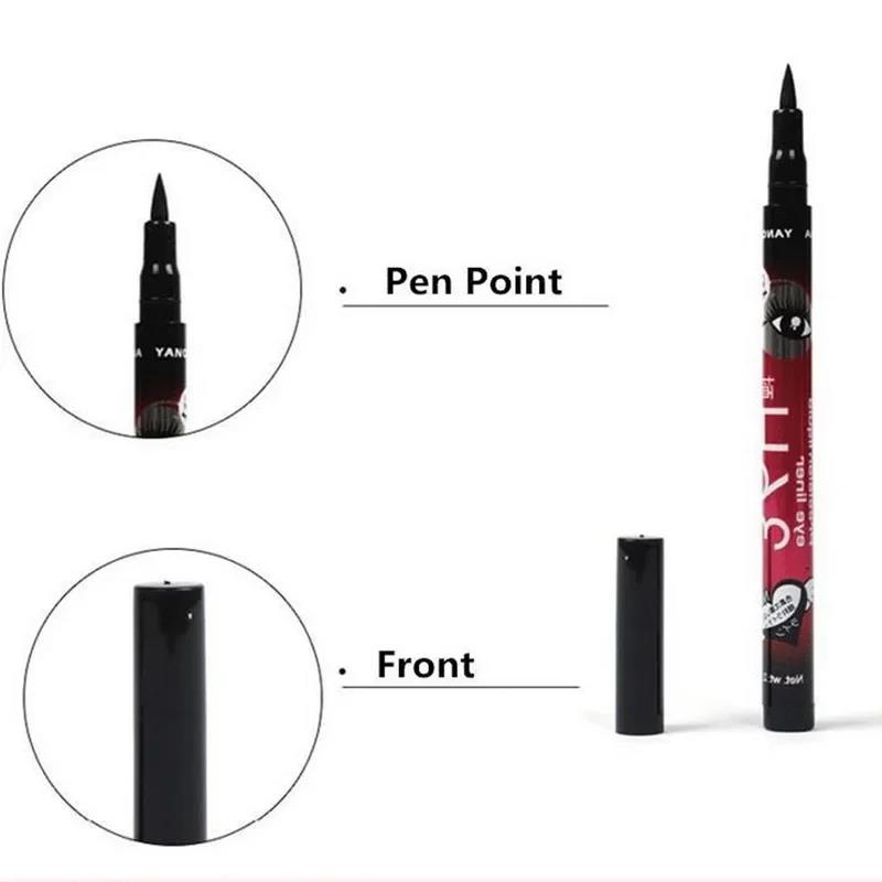 Aweisuan%20Hot%20Sale%2012pcs/set%20YANQINA%20Lasting%2036H%20Liquid%20Eyeliner%20Pencil%20Waterproof%20Black%20Easywear%20Eye%20Liner%20Pen%20Cosmetic%20wholesale%20makeup%20eyeliner%20-%20Image%2010