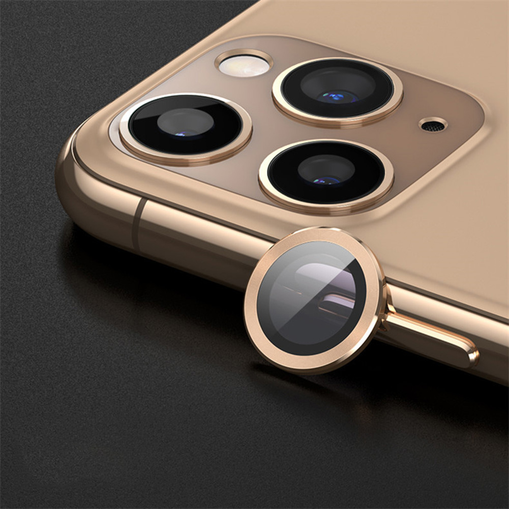 【Shop the Latest Trends】Anti-fingerprint Anti-scratch Phone Camera Lens Back Protective Ring Cover Protector for iPhone  11/11 Pro/11 Pro Max. 