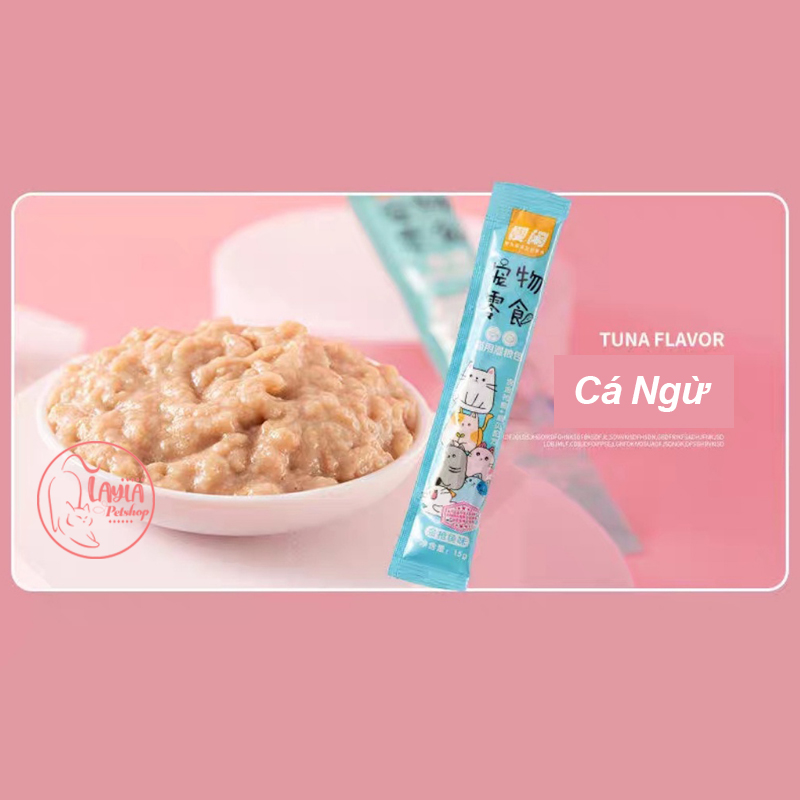 Combo 50 Thanh súp thưởng Shizuka cho mèo