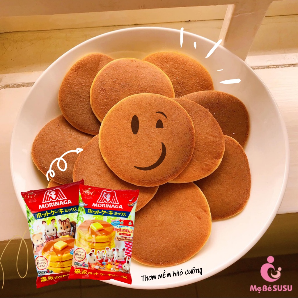 Bột làm bánh Hotcake Morinaga - 600G [DATE T12/2025]