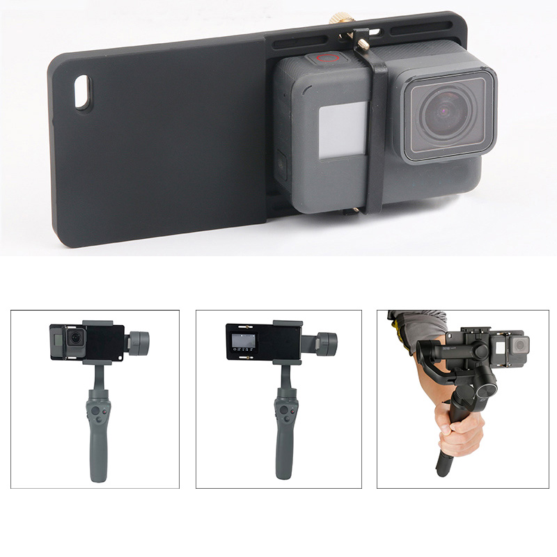 Supporto A Ventosa Tripla PGYTECH Per Action Camera DJI Osmo Action 2, Nuovo