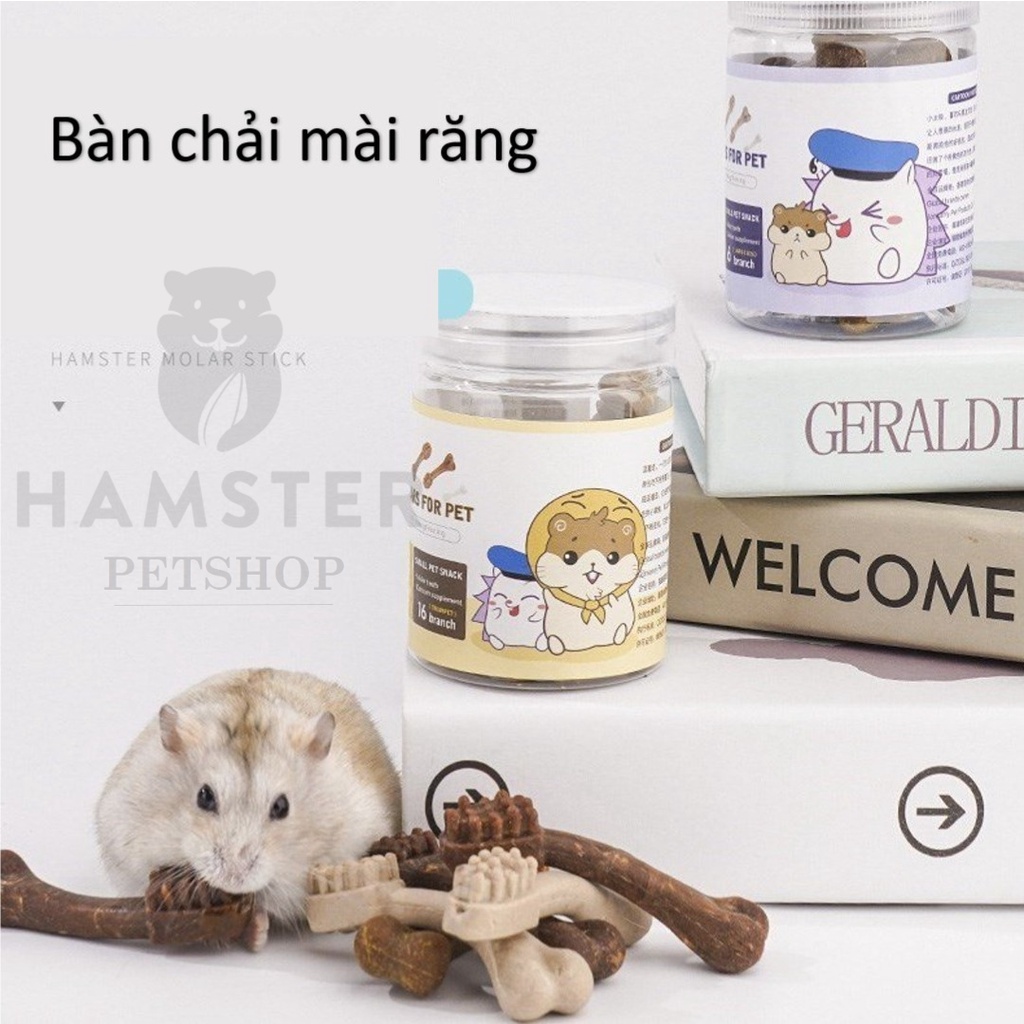 Bàn chải Mài răng Jonsanty, mài răng Hamster