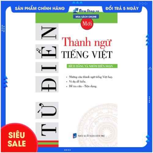Sách - từ điển thành ngữ tiếng việt - newshop