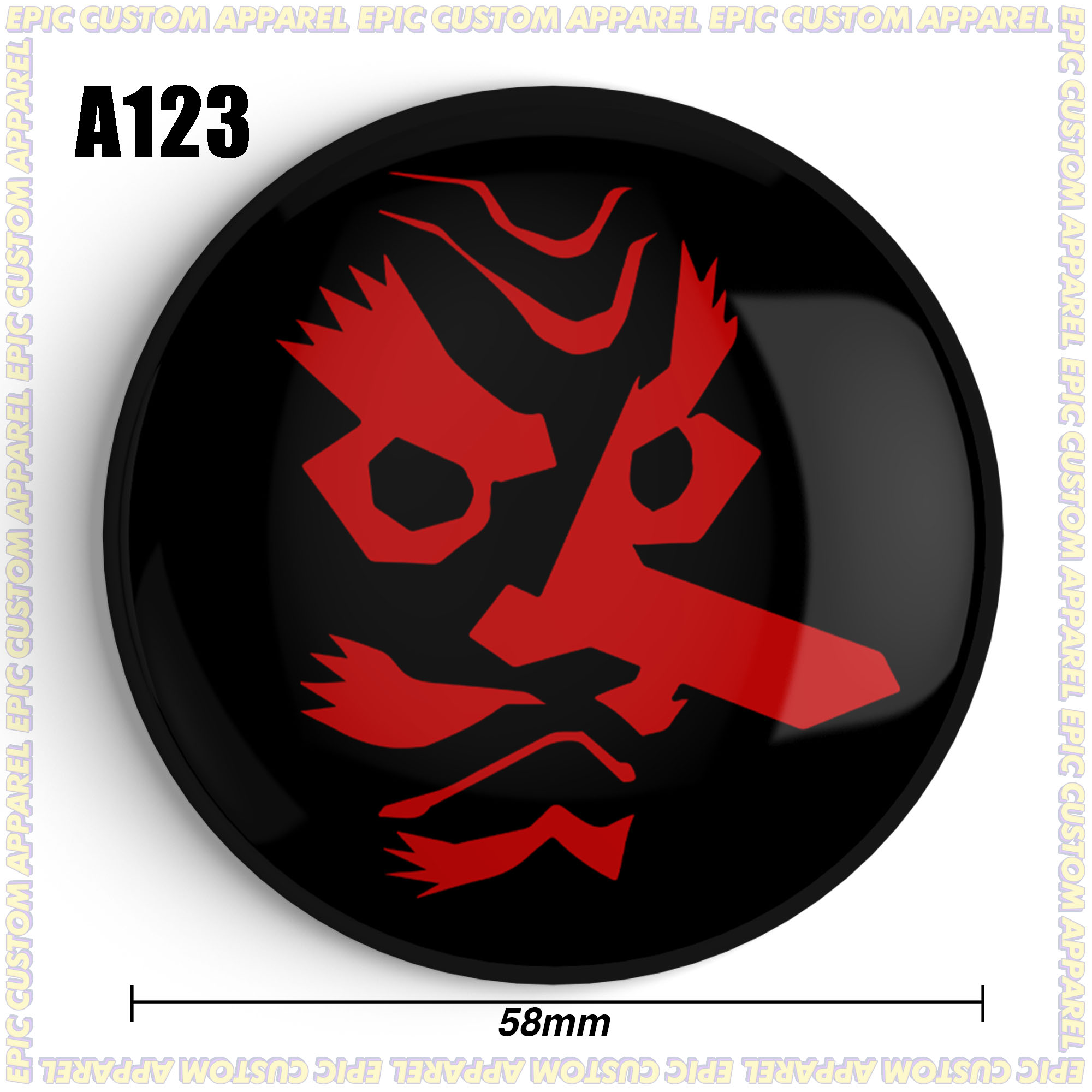 Demon Slayer: Kimetsu no Yaiba Button pin Demon Slayer Pins Button Badge  2.3 Inches Diameter (8 PCS Set): Buy Online at Best Price in UAE 