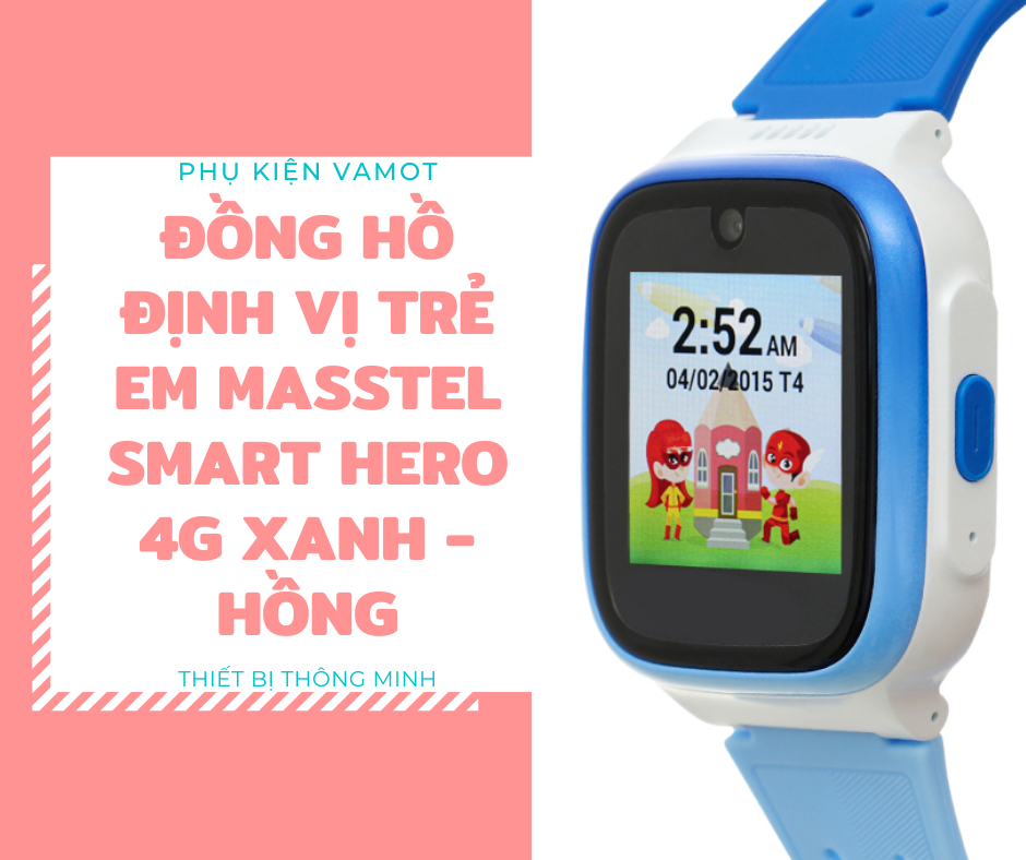 Đồng hồ định vị trẻ em Masstel Smart Hero 4G thumbnail