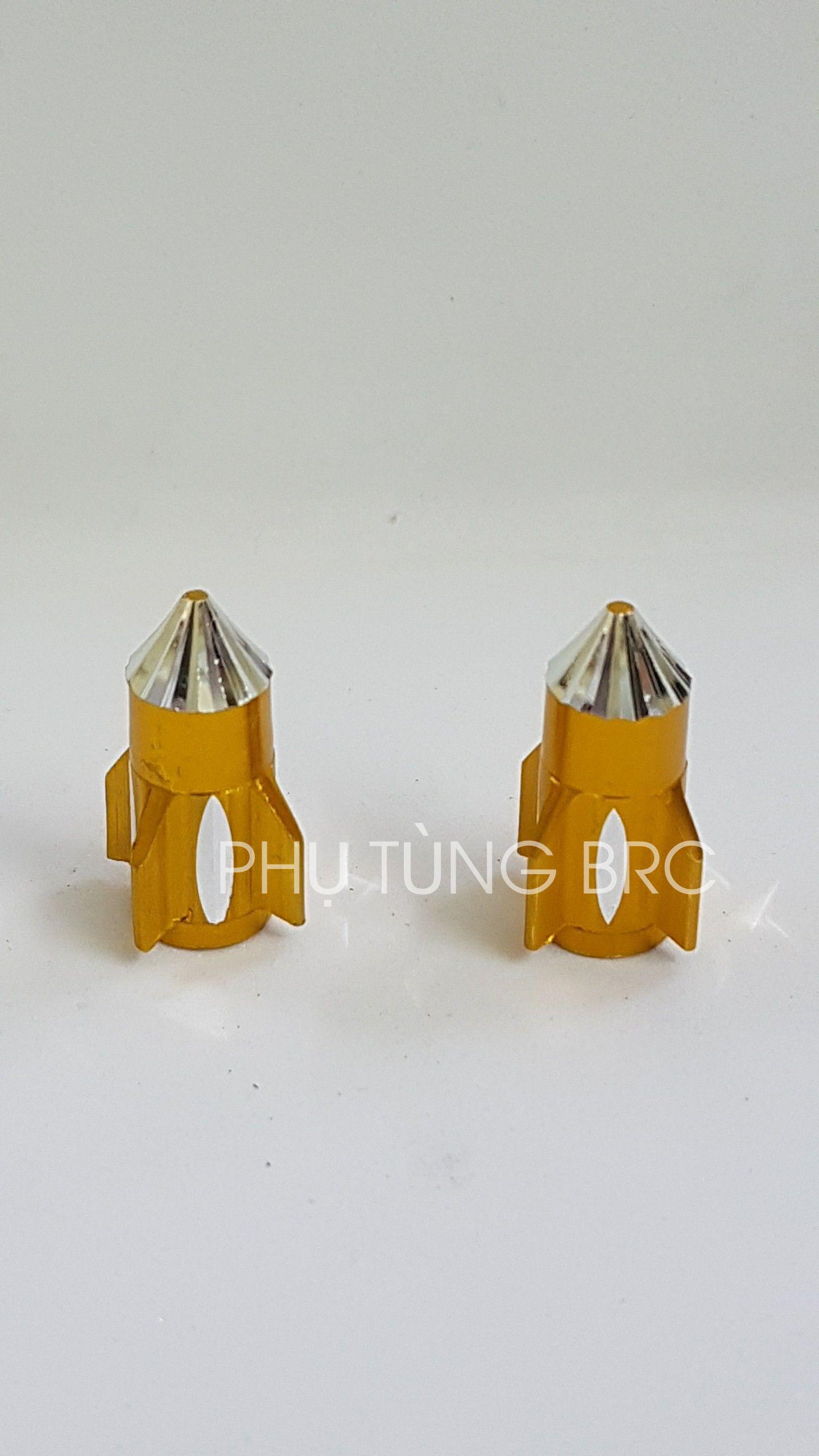 Van vòi nhôm kiểu hỏa tiễn xe máy
