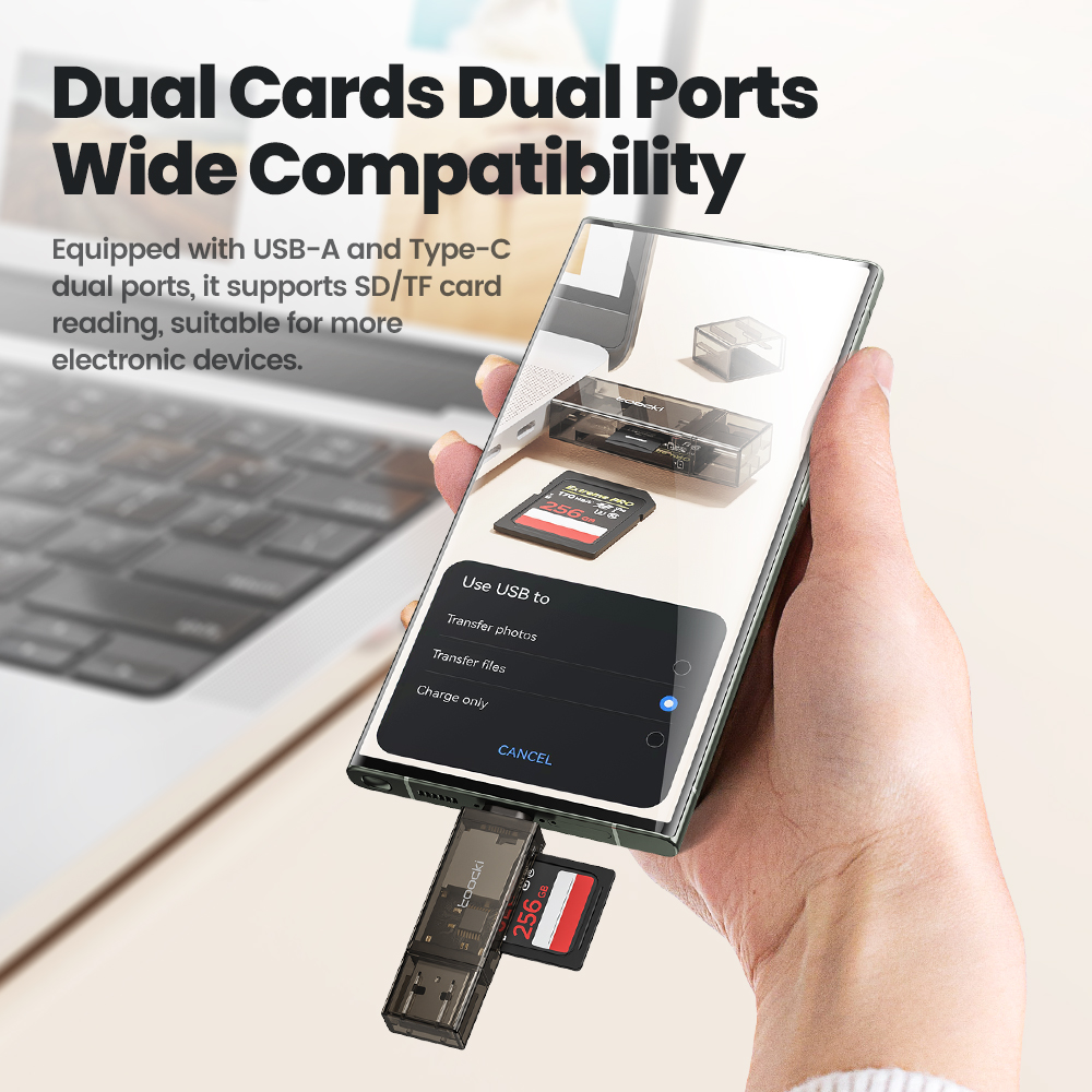 Toocki Card Reader USB 3.0 To SD Micro SD TF Memory Card Adapter for Laptop Accessories Multi Smart Cardreader Card Reader