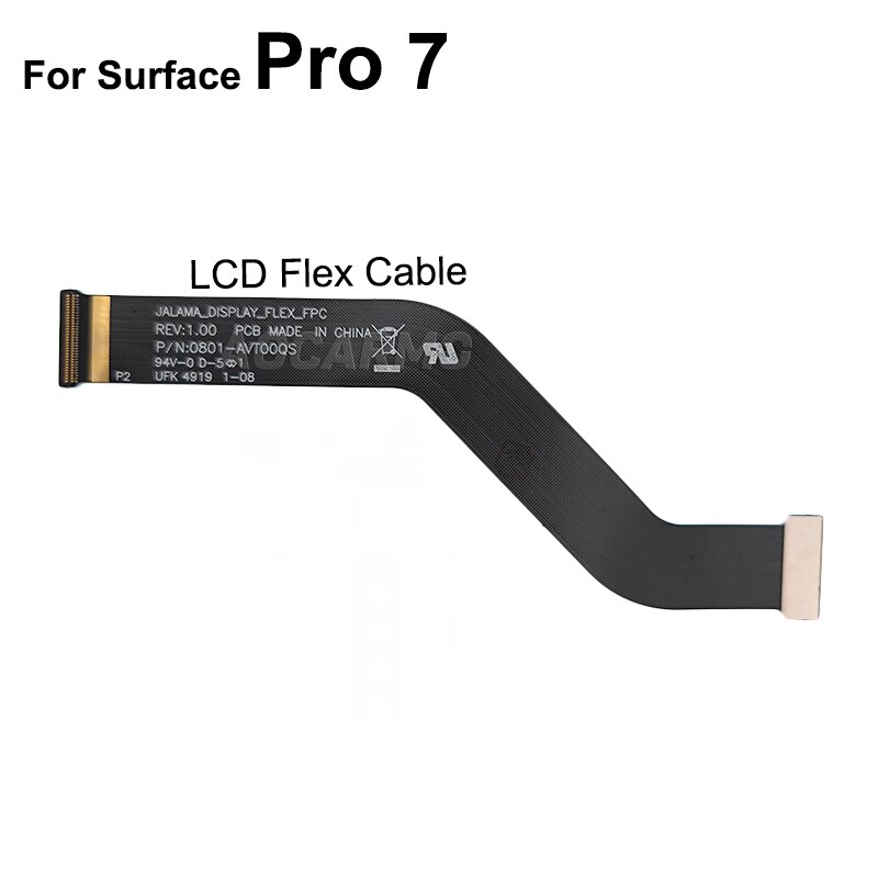 Aocarmo cho Microsoft surface Pro 7 6 5 Pro5 1796 LCD displaytouch Màn hình M1003333-005 Cáp dẻo m1003336-004 Bộ phận thay thế