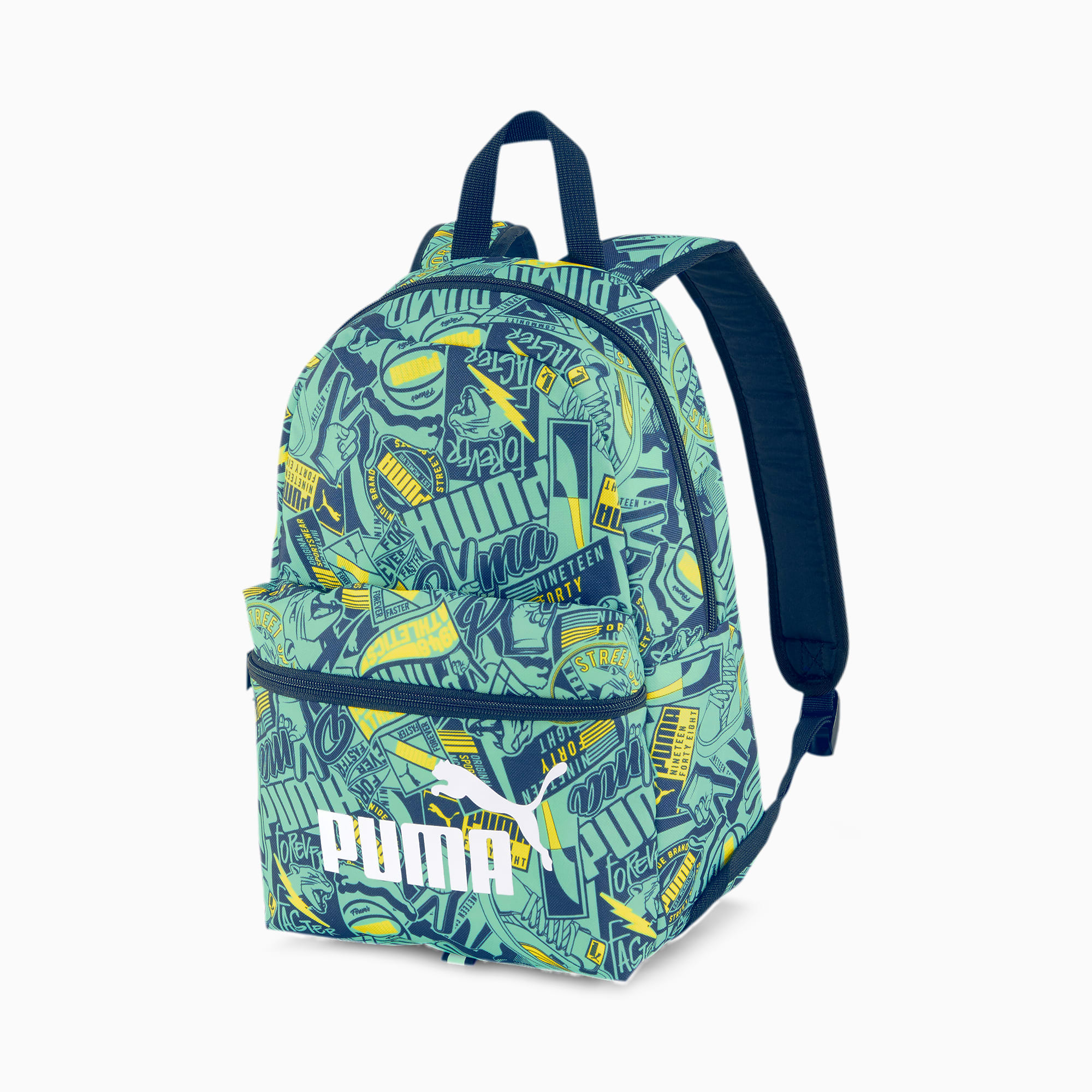 puma olive green backpack