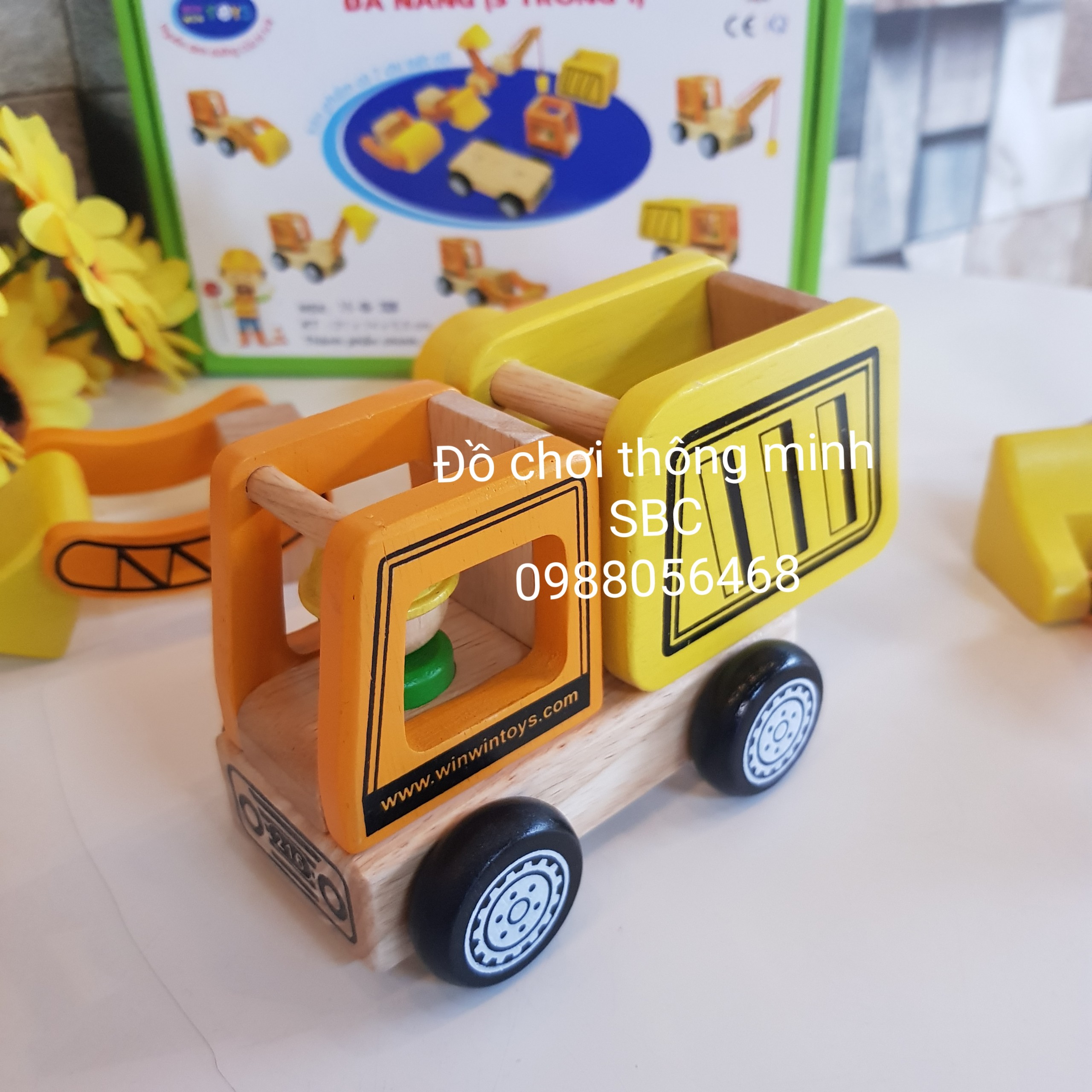 Xe công trình đa năng (5 trong 1) Winwintoys