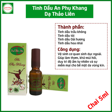Tinh dầu AN PHỤ KHANG Dạ Thảo Liên Chai 20ml