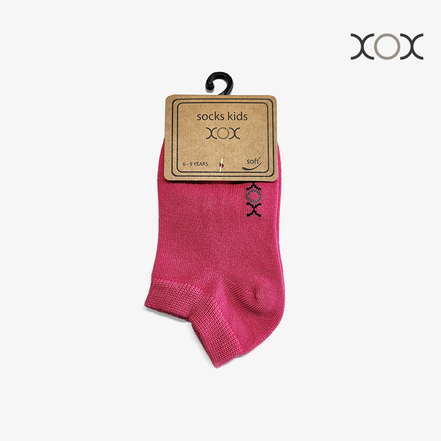 Vớ trẻ em xox - hồng size 6-9y