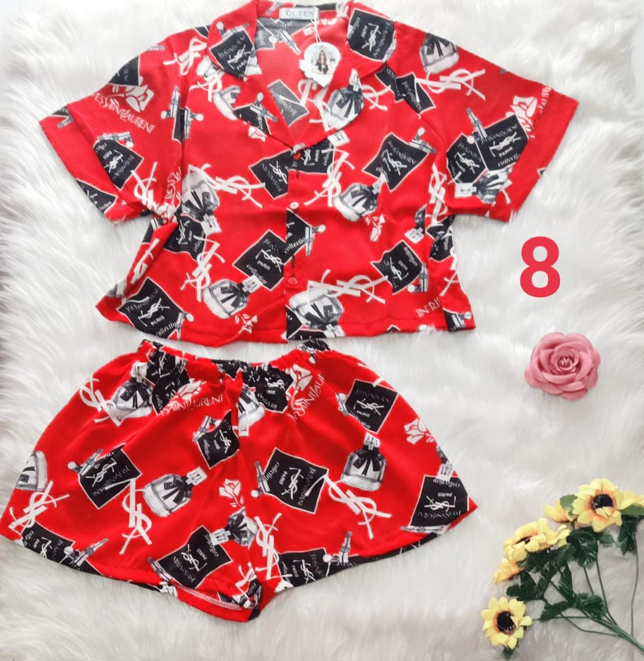 [HCM]BỘ PIJAMA LỤA MANGO CAO CẤP - ẢNH THẬT