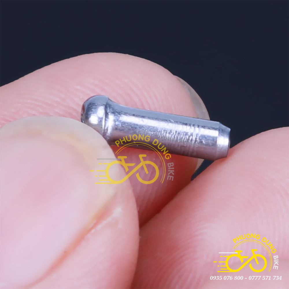 Đầu bịt ruột dây phanh, dây đề xe đạp - 20 Chiếc