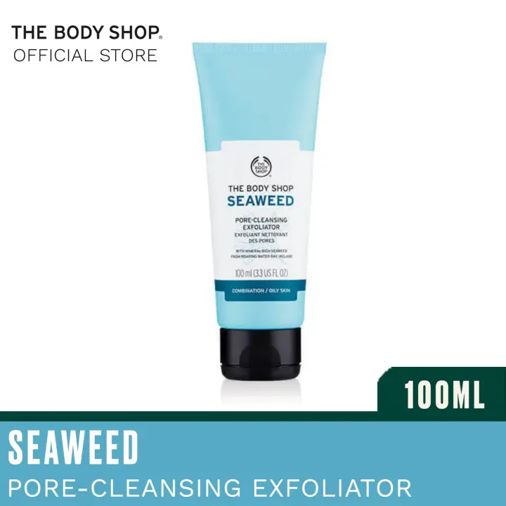 the body shop seaweed pore cleansing exfoliator