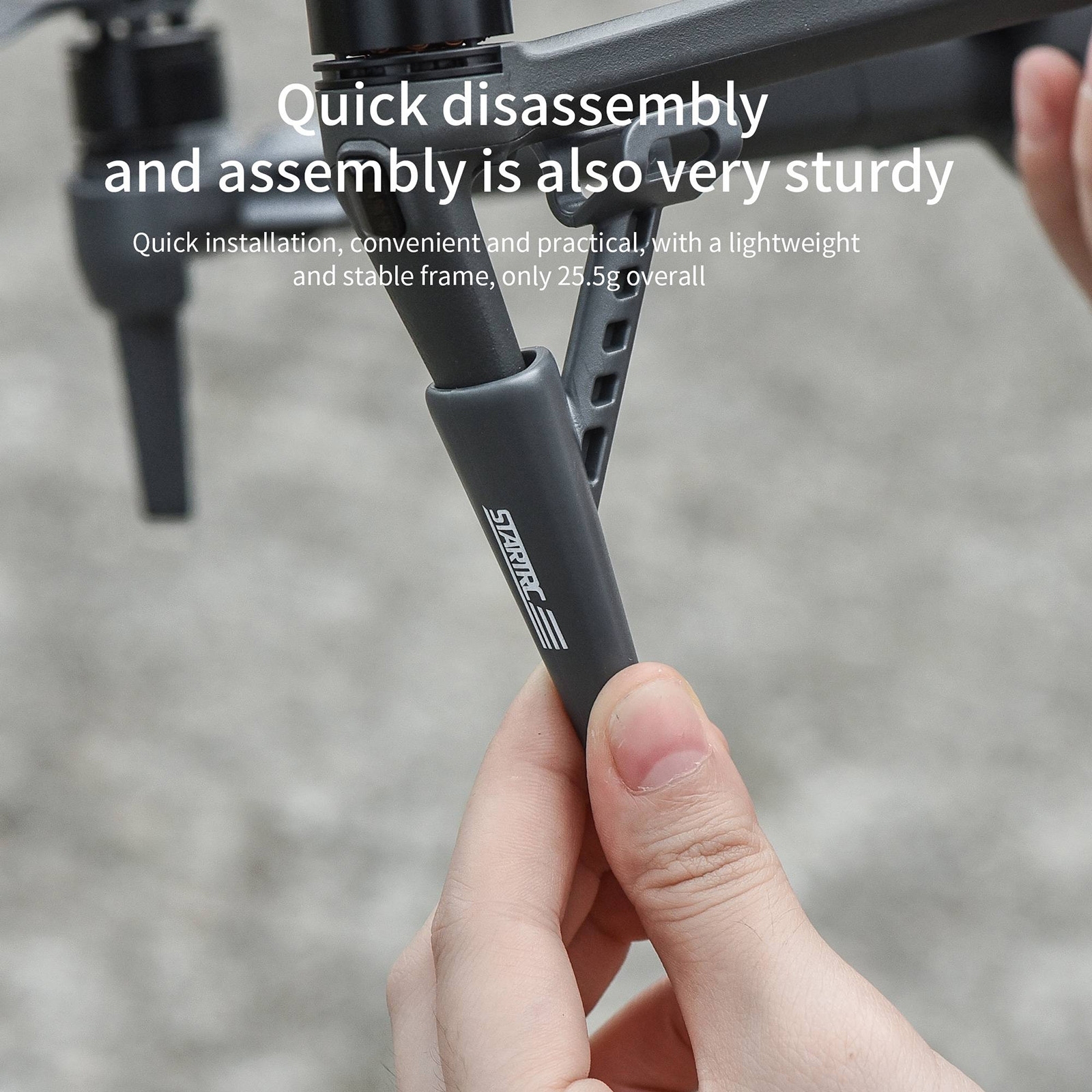 Startrc Landing Gear Extensions For Mavic 3 Pro Drone Protection ...