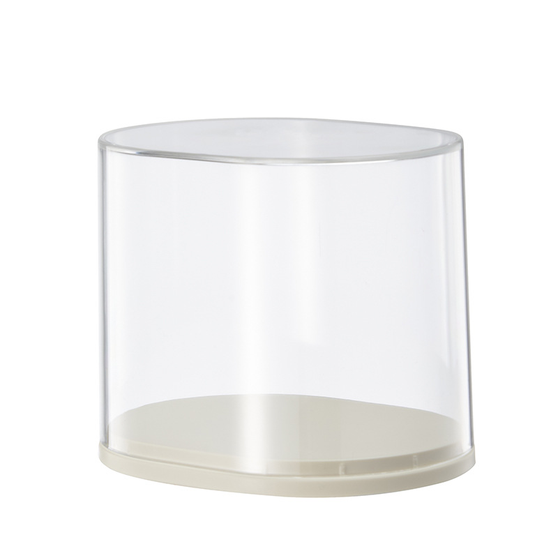 Storage box display stand Desktop dustproof doll display cabinet storage box