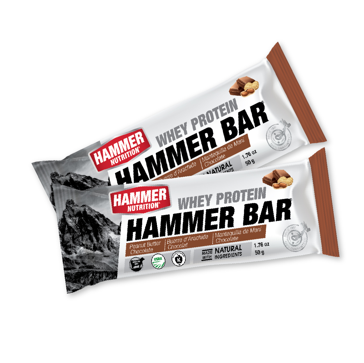 Thanh Whey Protein Hammer Bar - Cung cấp đầy đủ Protein và dinh dưỡng thay thế bữa ăn khi luyện tập, thi đấu (Thanh 50g)