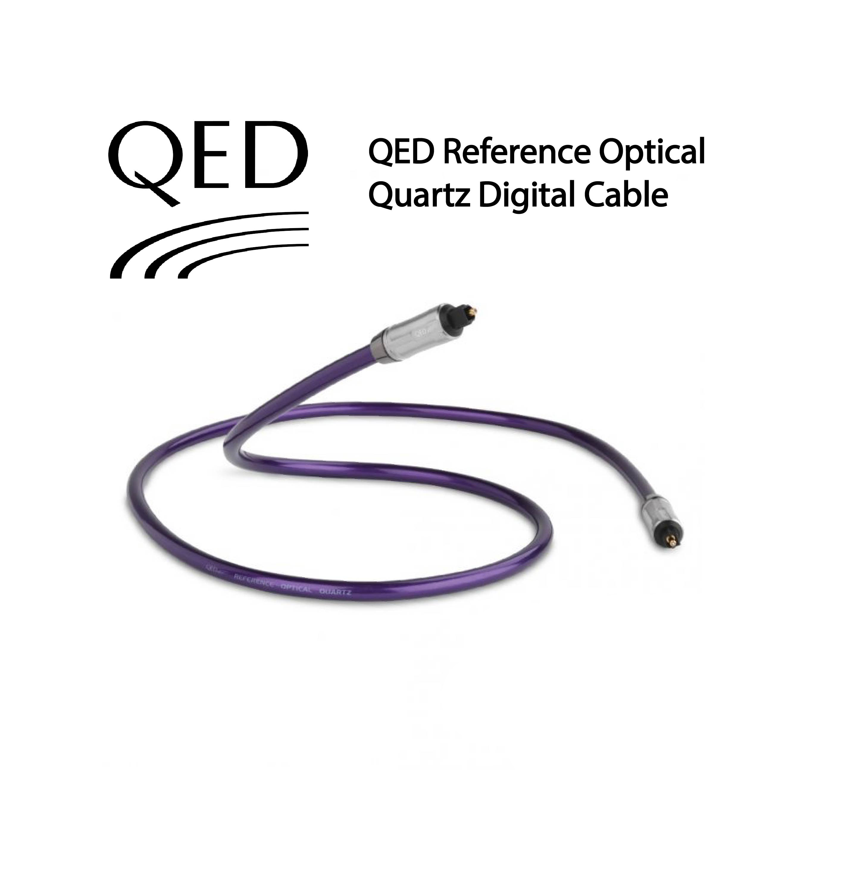 QED Reference Quartz Optical Toslink Digital Interconnect 1.0m 