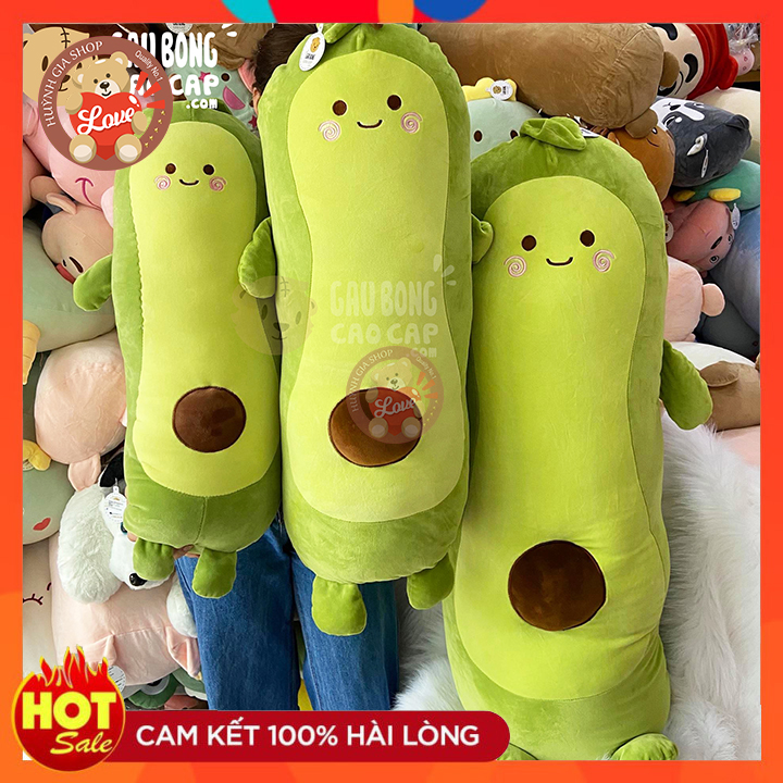 [HCM] [CAO CAP]Thú bông trái bơ có mền cute_dễ thương