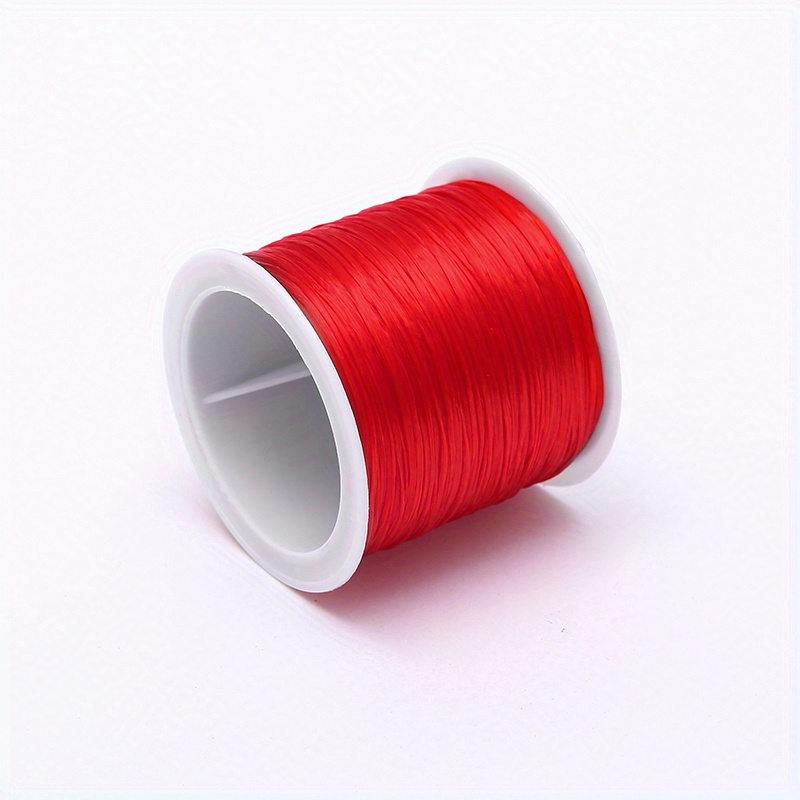 1960inch/Roll Elastic String For Bracelets Making 50m 0.8mm Elastic Beading  String Cord For Bracelets Jewelry Making Beads Crystal Beading Thread Party  Balloon Decor Making