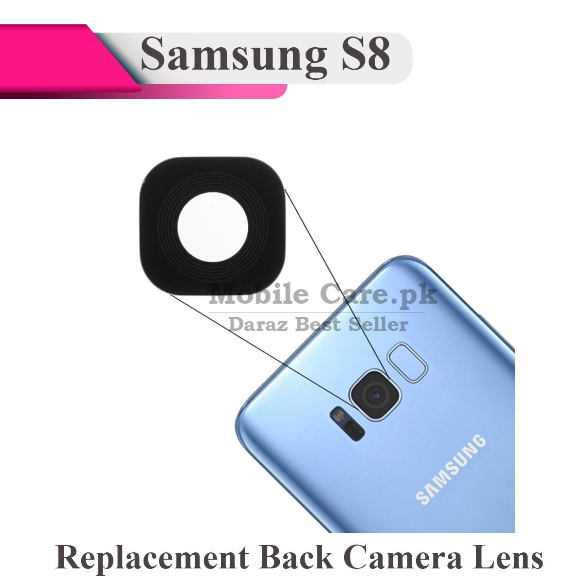 Samsung S8 Replacement Rare Back Camera Lens Glass For Galaxy S8