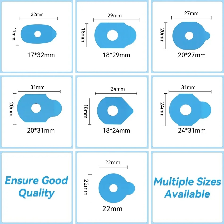 【On Sale】 1000pcs Lens Blocking Pad Blocking Mat Glasses Edging Consumables Optical Adhesive Sticker Accessories Low Price