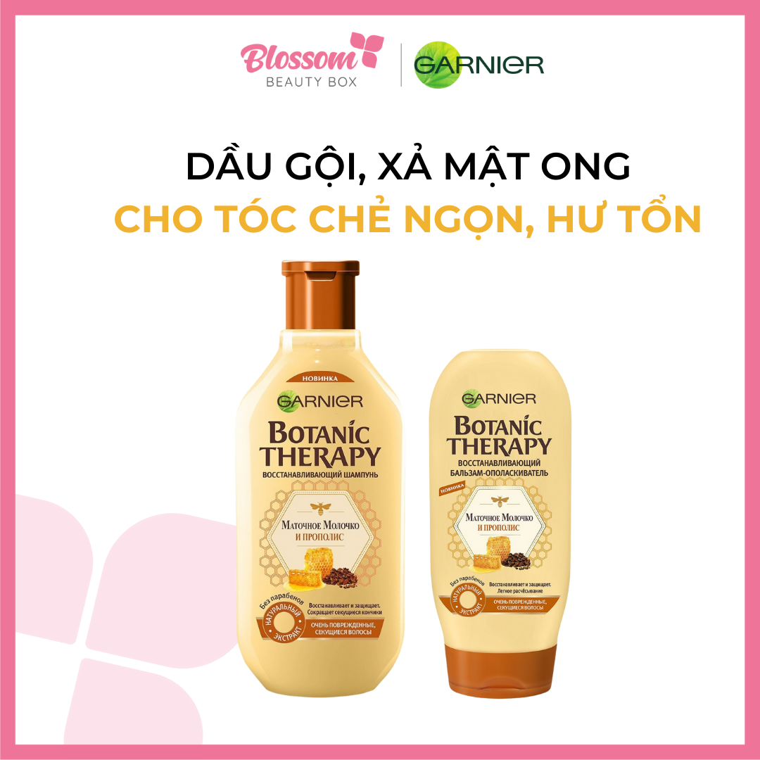 Dầu gội xả GARNIER phục hồi tóc hư tổn và chẻ ngọn