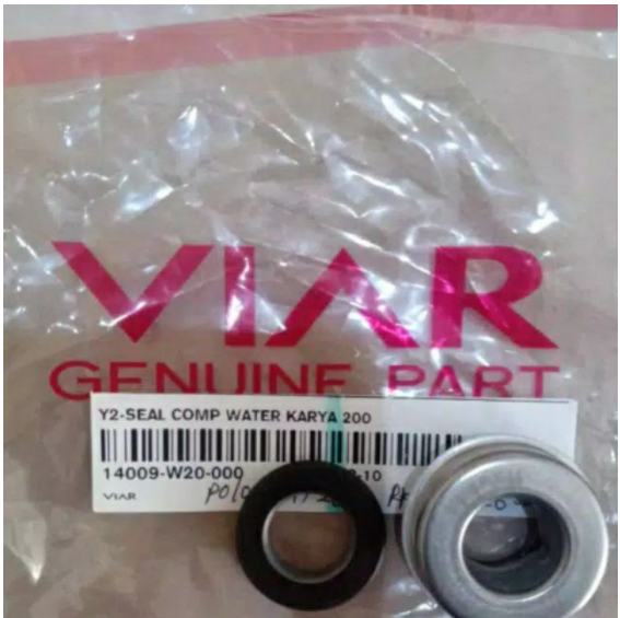 Seal water pump / seal comp water viar karya 150/200 sil water pump