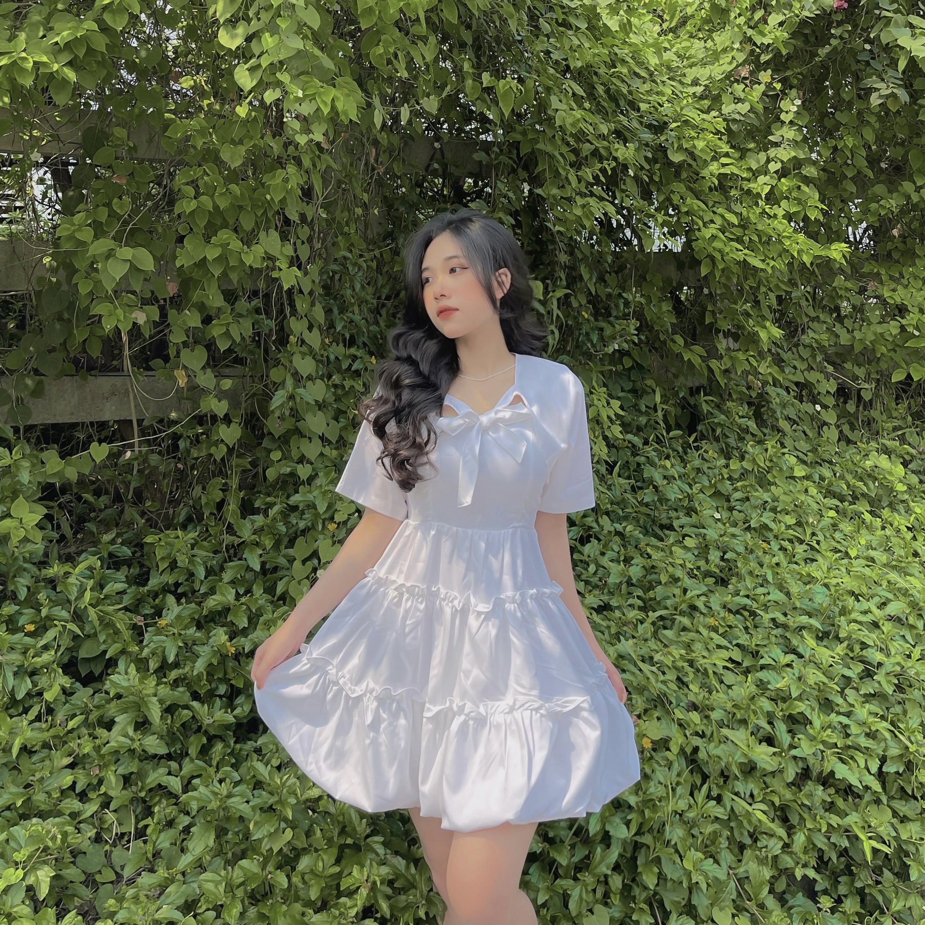 Set đầm babydoll form bí công chúa