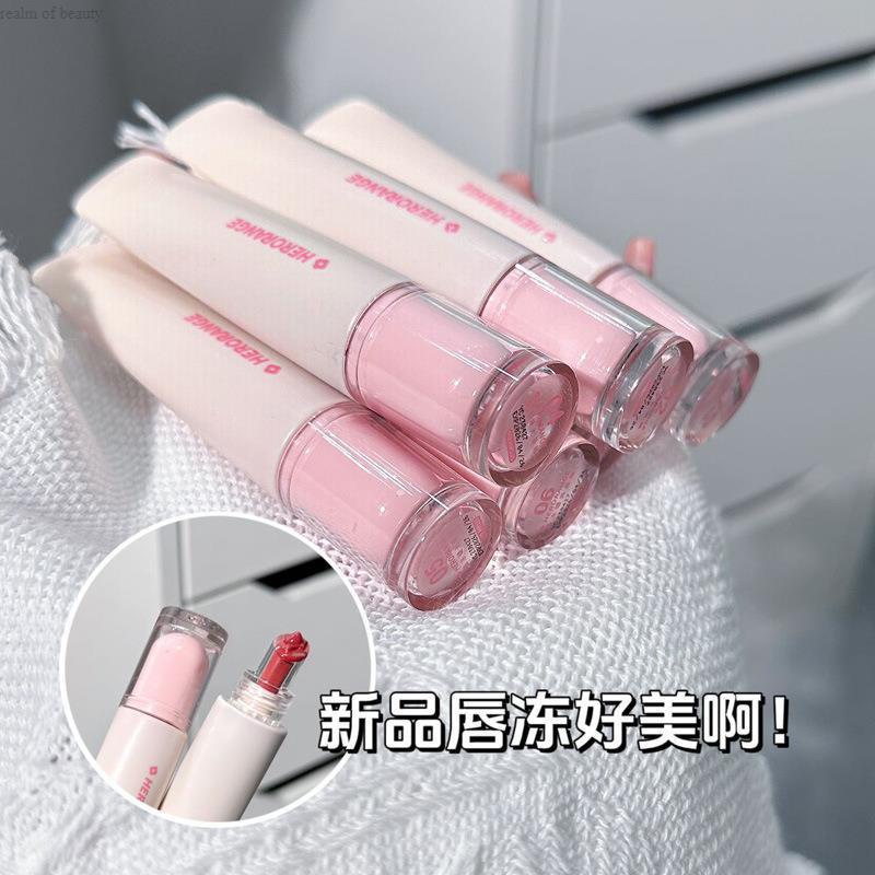 HERORANGE~Son Bóng Dưỡng Ẩm Bóng Mượt  Ánh Pha Lê